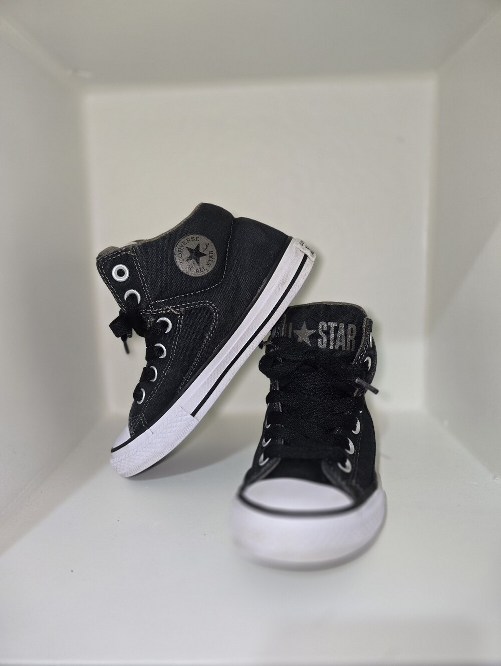 Converse Black Kids' High Top Sneakers